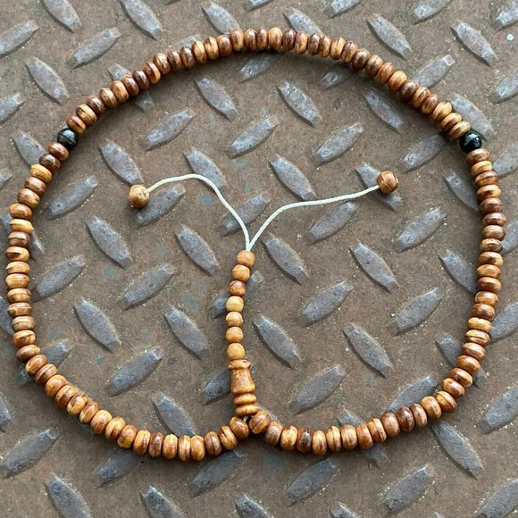 Lot of 2 prayer beads Handmade Tasbeeh Real Wood Beads Muslim Beads X 2 Tasbeh - Picture 10 of 11